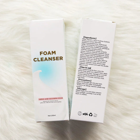Make Your Brand Foam Cleanser Makeup Facial Foam Face Cleanser
