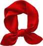 100% Mulberry Silk Scarf-Women's 21''/27''Square Silk Hair Head Scarf Neckerchief with Gift Packaged