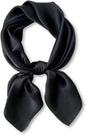 100% Mulberry Silk Scarf-Women's 21''/27''Square Silk Hair Head Scarf Neckerchief with Gift Packaged