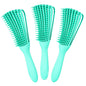 3 Pack Hair Detangler Brush for Afro America/African Textured 3a to 4c Kinky Wavy/Curly/Coily/Wet/Dry/Oil/Thick/Long Hair, Detangling Brush for Natural, Exfoliating Your Scalp for Beautiful