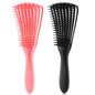 3 Pack Hair Detangler Brush for Afro America/African Textured 3a to 4c Kinky Wavy/Curly/Coily/Wet/Dry/Oil/Thick/Long Hair, Detangling Brush for Natural, Exfoliating Your Scalp for Beautiful