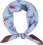 100% Mulberry Silk Scarf-Women's 21''/27''Square Silk Hair Head Scarf Neckerchief with Gift Packaged