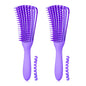 3 Pack Hair Detangler Brush for Afro America/African Textured 3a to 4c Kinky Wavy/Curly/Coily/Wet/Dry/Oil/Thick/Long Hair, Detangling Brush for Natural, Exfoliating Your Scalp for Beautiful