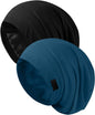 Silk Bonnet for Sleeping Women, Adjustable Silky Satin Lined Sleep Cap, Silk Hair Wrap Slouch Beanie Hat