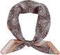 100% Mulberry Silk Scarf-Women's 21''/27''Square Silk Hair Head Scarf Neckerchief with Gift Packaged