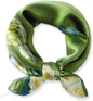 100% Mulberry Silk Scarf-Women's 21''/27''Square Silk Hair Head Scarf Neckerchief with Gift Packaged