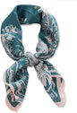100% Mulberry Silk Scarf-Women's 21''/27''Square Silk Hair Head Scarf Neckerchief with Gift Packaged