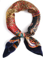 100% Mulberry Silk Scarf-Women's 21''/27''Square Silk Hair Head Scarf Neckerchief with Gift Packaged