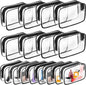 Clear Makeup Bag,Portable Travel Toiletry Bags with Zipper, TSA Approved Clear Organizer Bags, PVC Cosmetic Pouch for Airport Airline Compliant