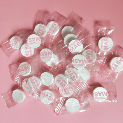 100 pcs Skin Face Care DIY Facial Paper Compress Masque Mask