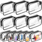 Clear Makeup Bag,Portable Travel Toiletry Bags with Zipper, TSA Approved Clear Organizer Bags, PVC Cosmetic Pouch for Airport Airline Compliant